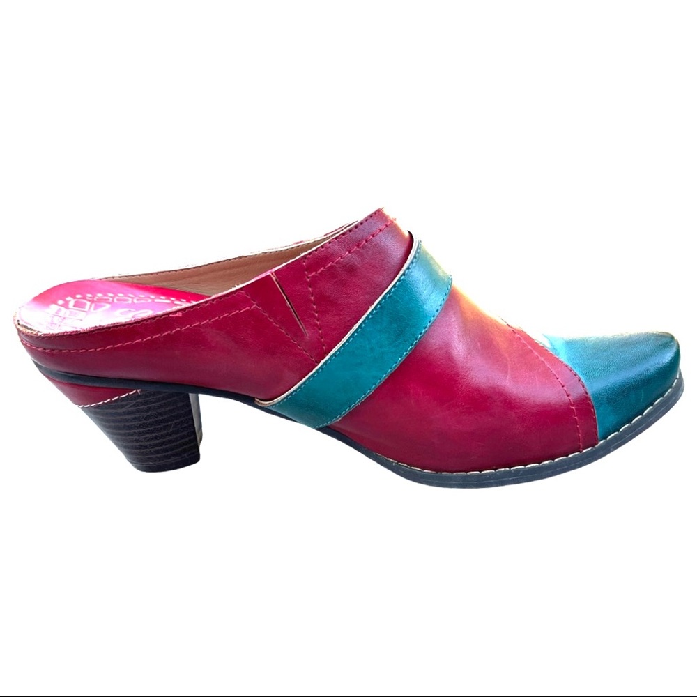 Corky Elite Color Block Slide On Mules. Size 9. S… - image 3